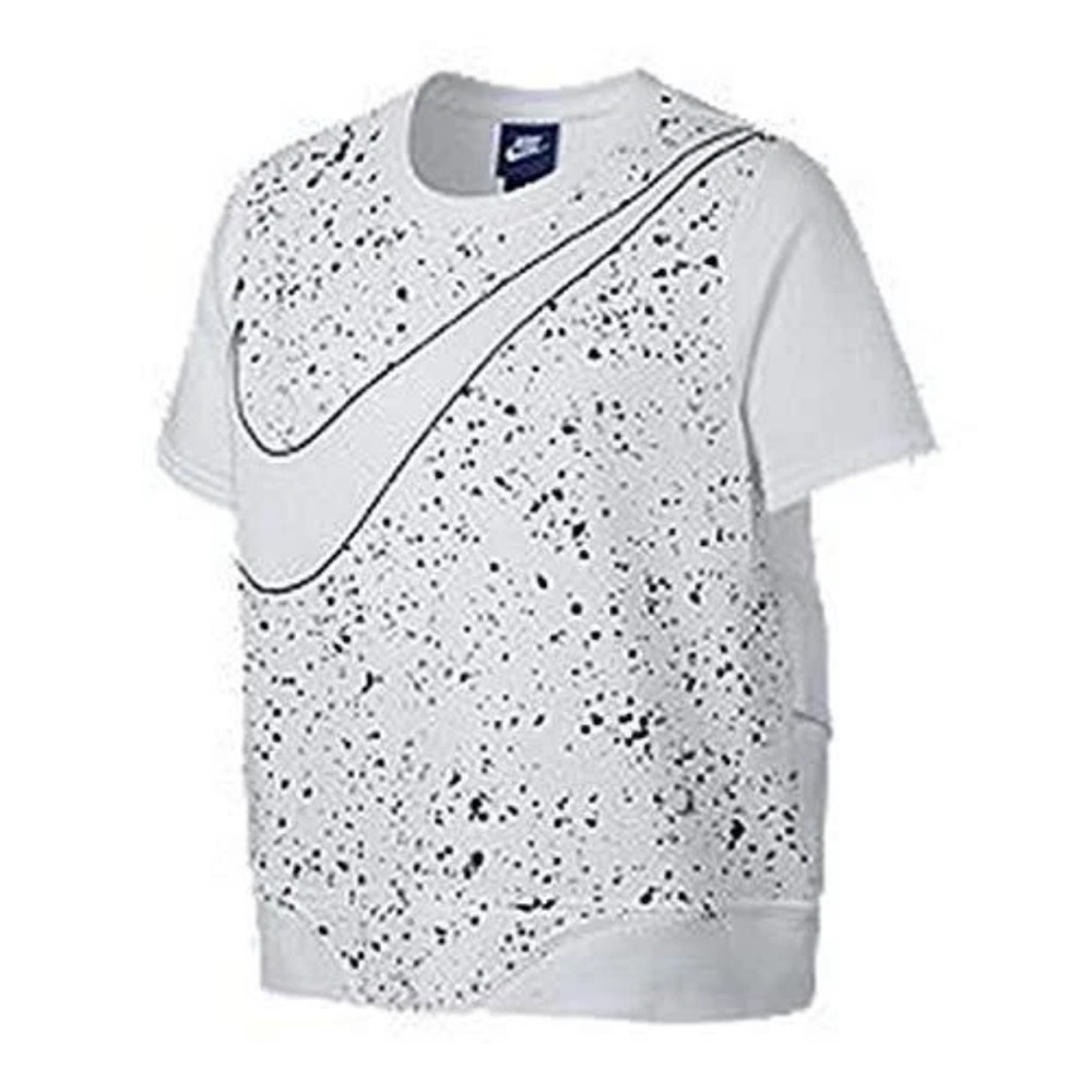 Nike Girls' Crewneck Wrap Back Short Sleeve Sweatshirt